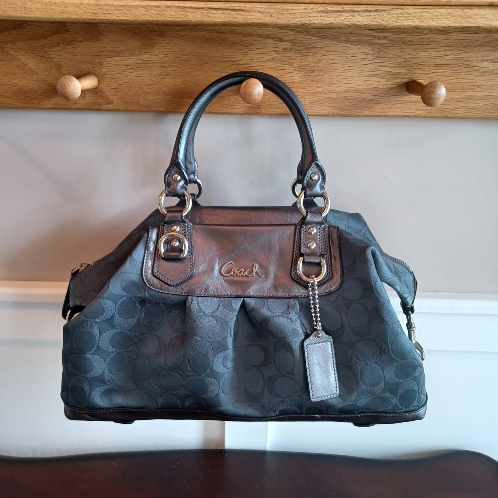 Coach Madison Charcoal Gray Women's Bag